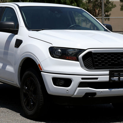 2019-2022 Ford Ranger XL/XLT Factory Style Halogen Headlights (Glossy Black Housing/Smoked Lens)