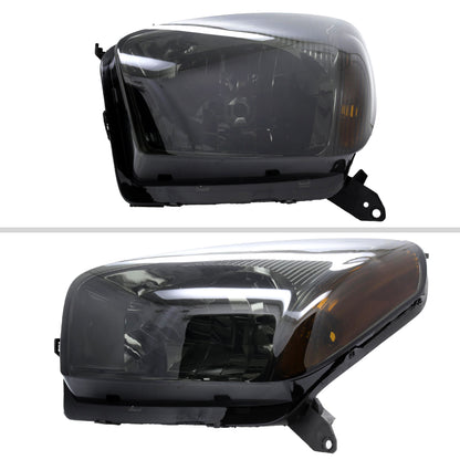 2001-2003 Toyota RAV4 Factory Style Headlights (Chrome Housing/Smoked Lens)