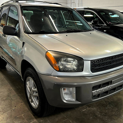 2001-2003 Toyota RAV4 Factory Style Headlights (Matte Black Housing/Clear Lens)