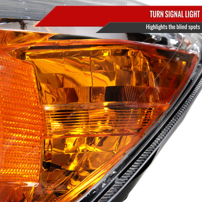 2006-2008 Toyota RAV4 Factory Style Headlights (Chrome Housing/Clear Lens)