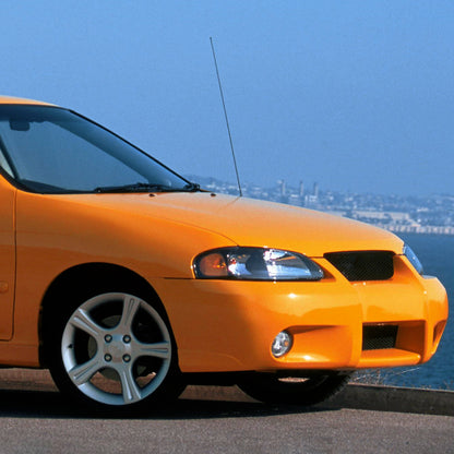 2000-2003 Nissan Sentra Factory Style Crystal Headlights (Matte Black Housing/Clear Lens)