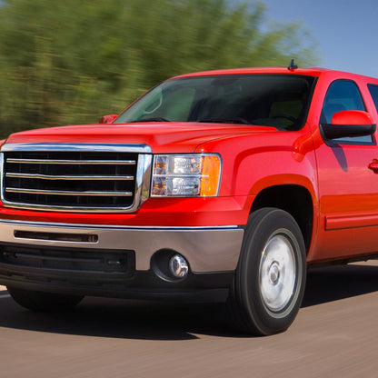 2007-2014 GMC Sierra Factory Style Headlights (Chrome Housing/Clear Lens)