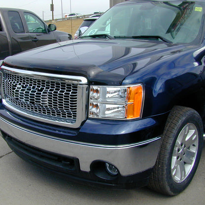 2007-2014 GMC Sierra Factory Style Headlights (Chrome Housing/Clear Lens)