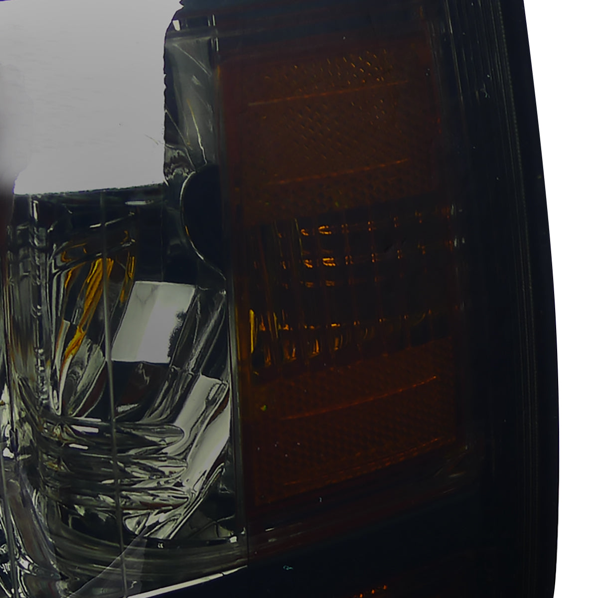 2007-2013 Chevrolet Silverado 1500/ 2007-2014 Silverado 2500HD 3500HD Factory Style Headlights (Chrome Housing/Smoked Lens)