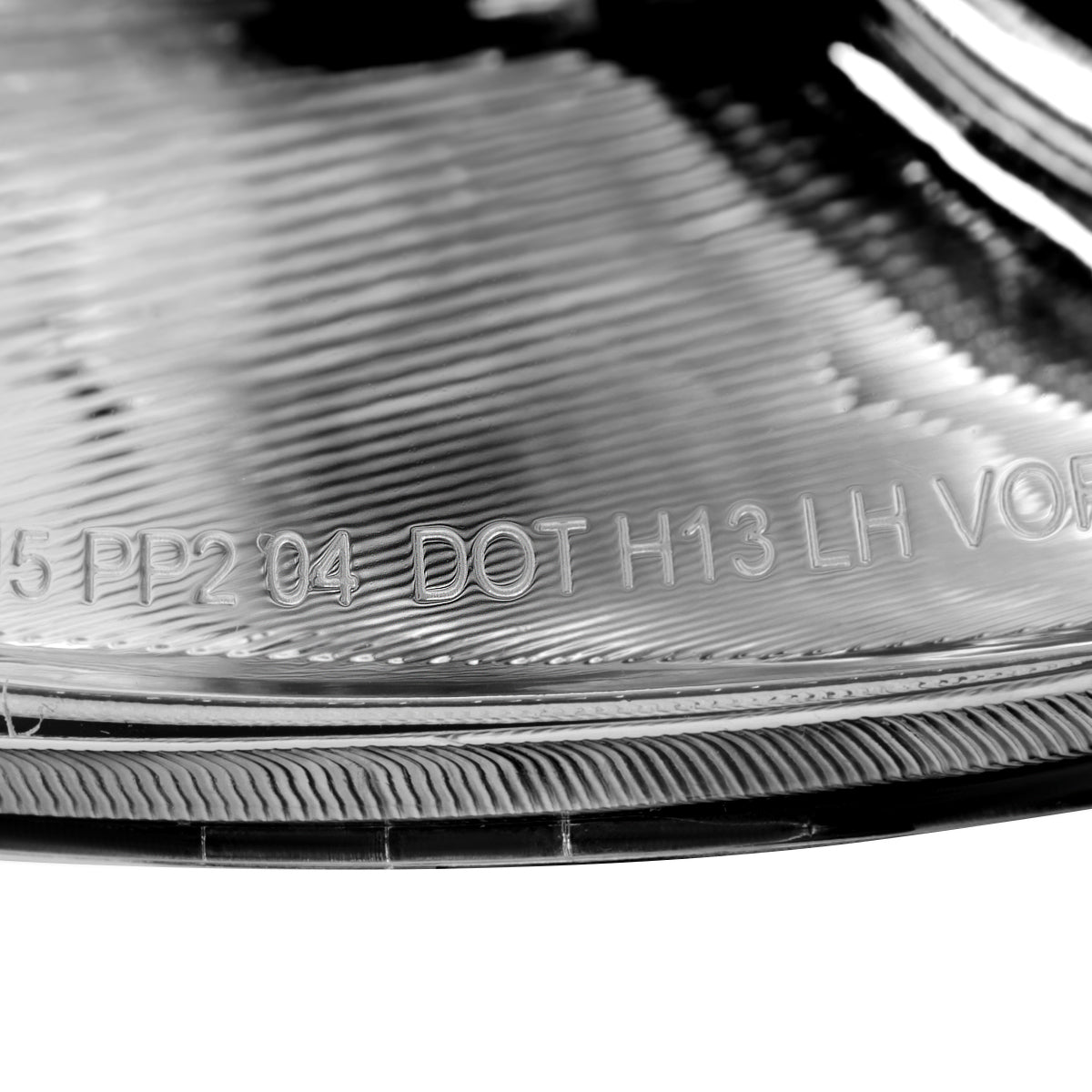 2005-2007 Chrysler Town & Country Factory Style Replacement Headlights (Chrome Housing/Clear Lens)
