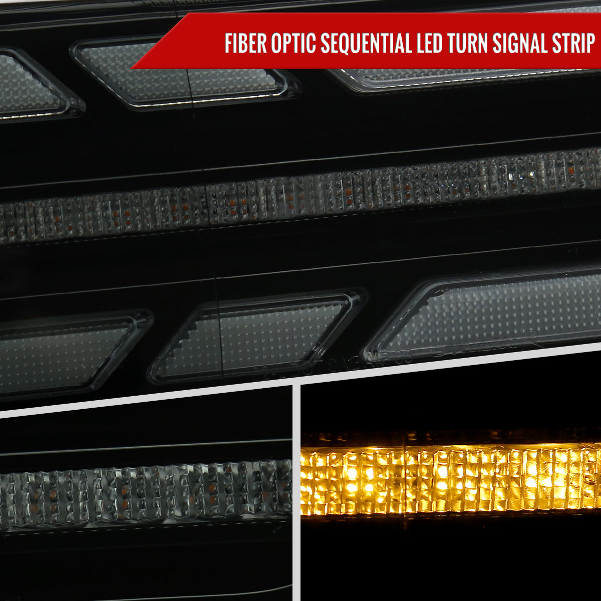2007-2014 Toyota FJ Cruiser Full LED Projector Headlights with Sequential LED Turn Signal (Matte Black Housing/Smoked Lens)