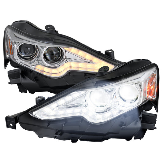 2014-2016 Lexus IS250 IS350 Full LED Project healight (Chrome Housing / Clear lens)