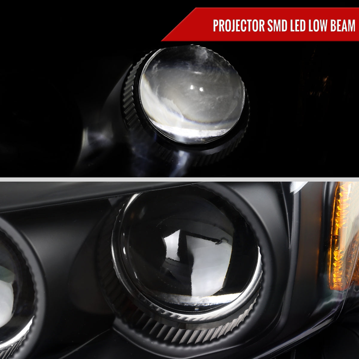 2014-2016 Lexus IS250 IS350 Full LED Project healight (Matte Black Housing / Clear lens)