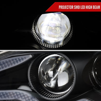 2014-2016 Lexus IS250 IS350 Full LED Project healight (Matte Black Housing / Clear lens)