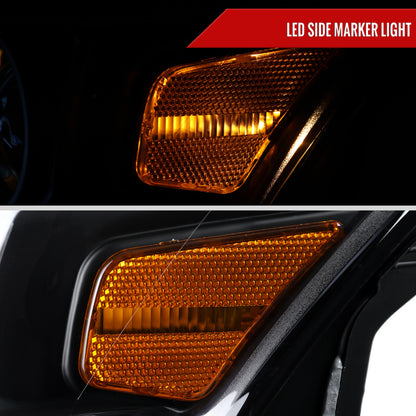 2014-2016 Lexus IS250 IS350 Full LED Project healight (Matte Black Housing / Clear lens)