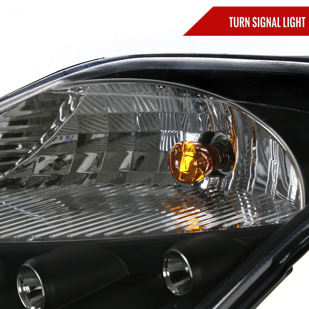 2003-2005 Nissan 350Z Dual Halo Projector Headlights (Matte Black Housing/Clear Lens)