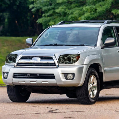 2006-2009 Toyota 4Runner SR5 Limited Projector Style Headlights (Chrome Housing/Smoked Lens)