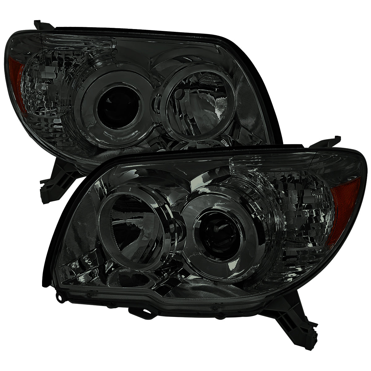 2006-2009 Toyota 4Runner SR5 Limited Projector Style Headlights (Chrome Housing/Smoked Lens)