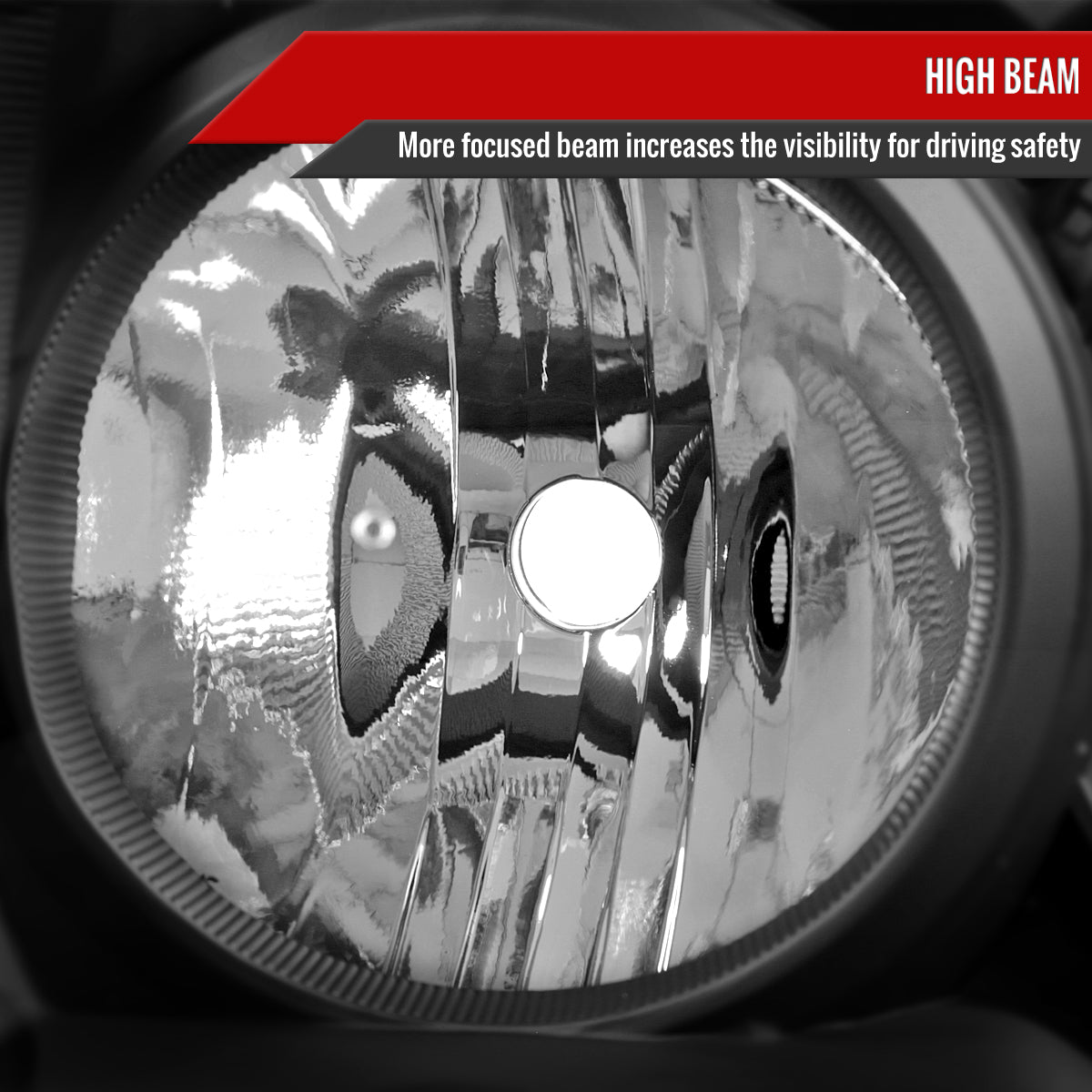 2006-2009 Toyota 4Runner SR5 Limited Projector Style Headlights (Matte Black Housing/Clear Lens)