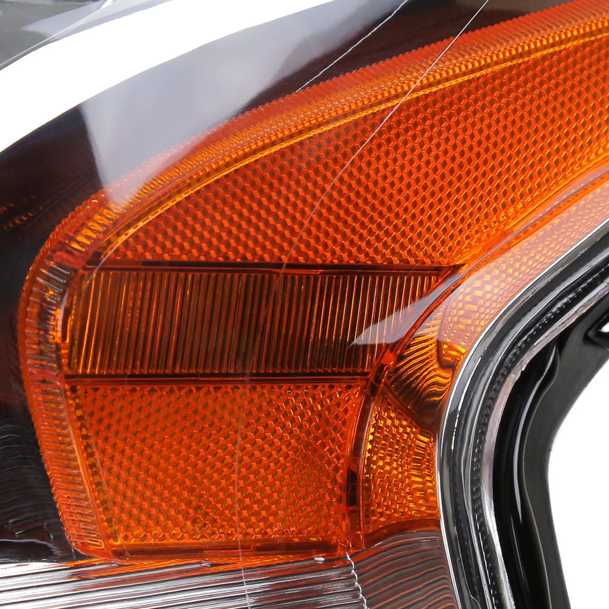 2013-2015 Nissan Altima Sedan Clear Lens Projector Headlight w/ Amber Reflector - Driver Side Only