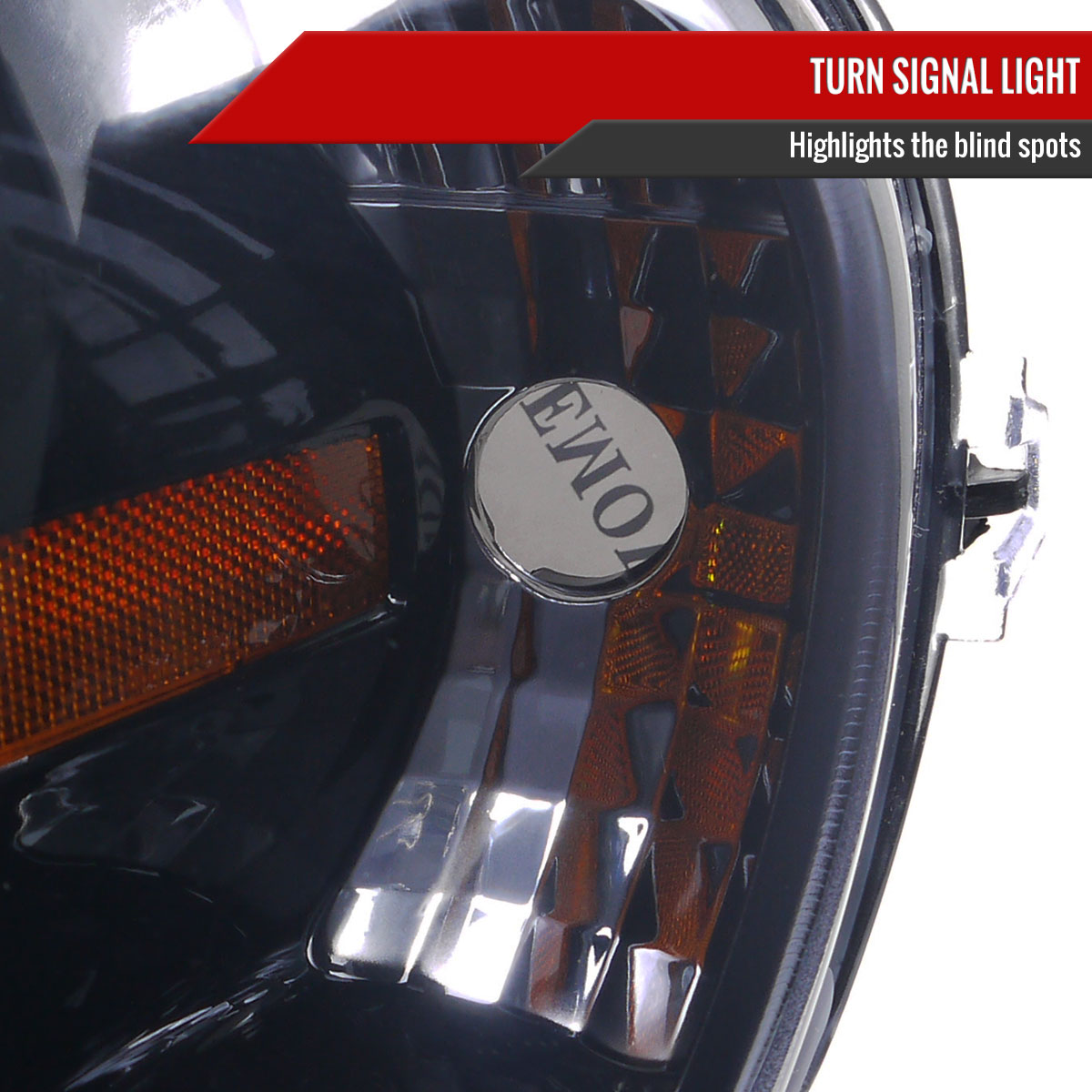 1998-2001 Mercedes Benz W163 ML Class Projector Headlights w/ SMD LED Light Strip (Glossy Black Housing/Smoked Lens)