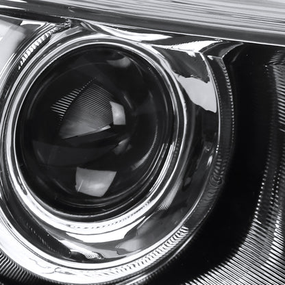 2015-2017 Toyota Camry Projector Headlight w/ Amber Reflector - Passenger Side Only (Chrome Housing/Clear Lens)