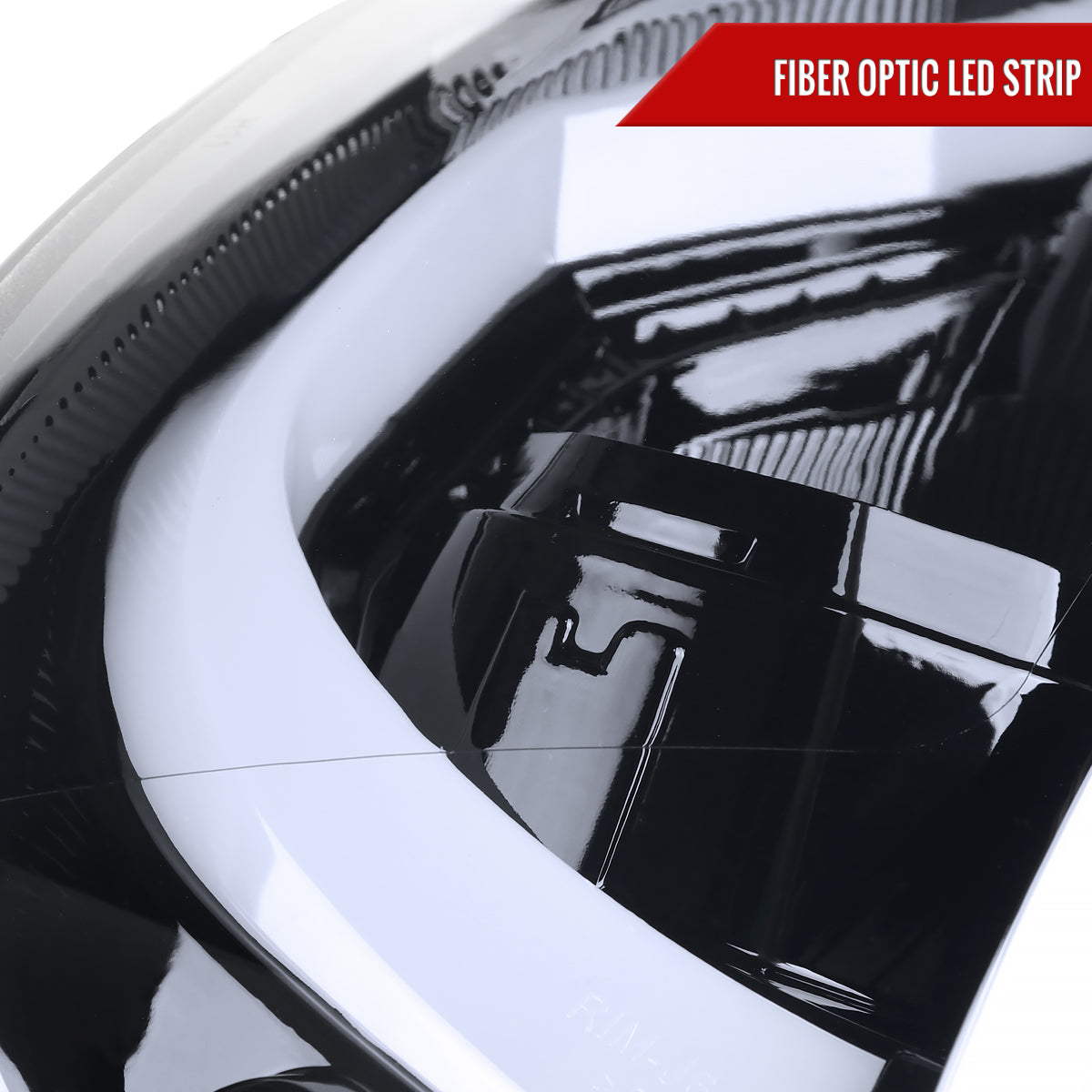 2015-2022 Chevrolet Colorado LED Bar Projector Headlights (Glossy Black Housing/Smoked Lens)