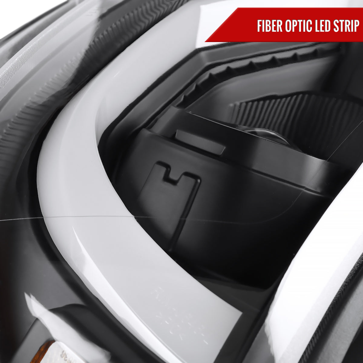 2015-2022 Chevrolet Colorado LED Bar Projector Headlights (Matte Black Housing/Clear Lens)