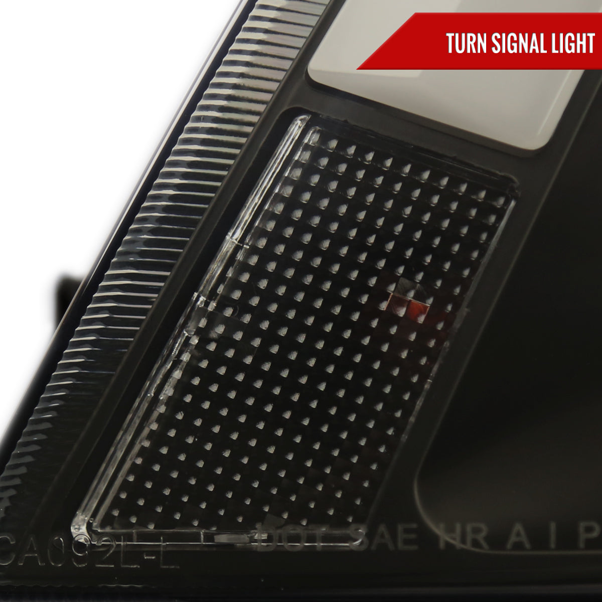 2008-2014 Cadillac CTS Switchback Sequential LED Bar Projector Headlights (Matte Black Housing/Smoked Lens)
