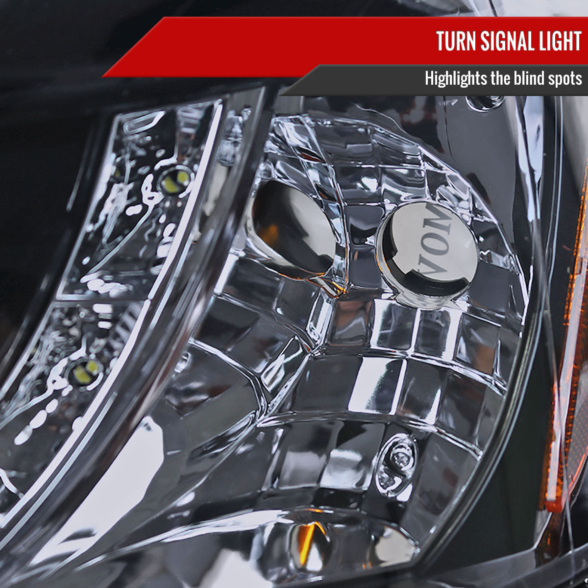 1996-1998 Honda Civic Projector Headlights w/ R8 Style LED Light Strip (Glossy Black Housing/Smoked Lens)