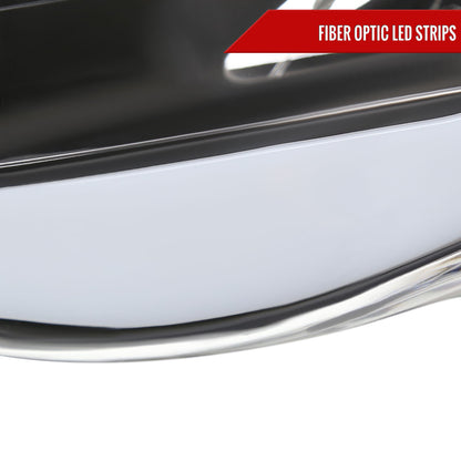 2002-2005 Dodge Ram 1500 / 2003-2005 Dodge Ram 2500 / 3500 LED Tube Projector Headlights(Matte Black Housing/Clear Lens)