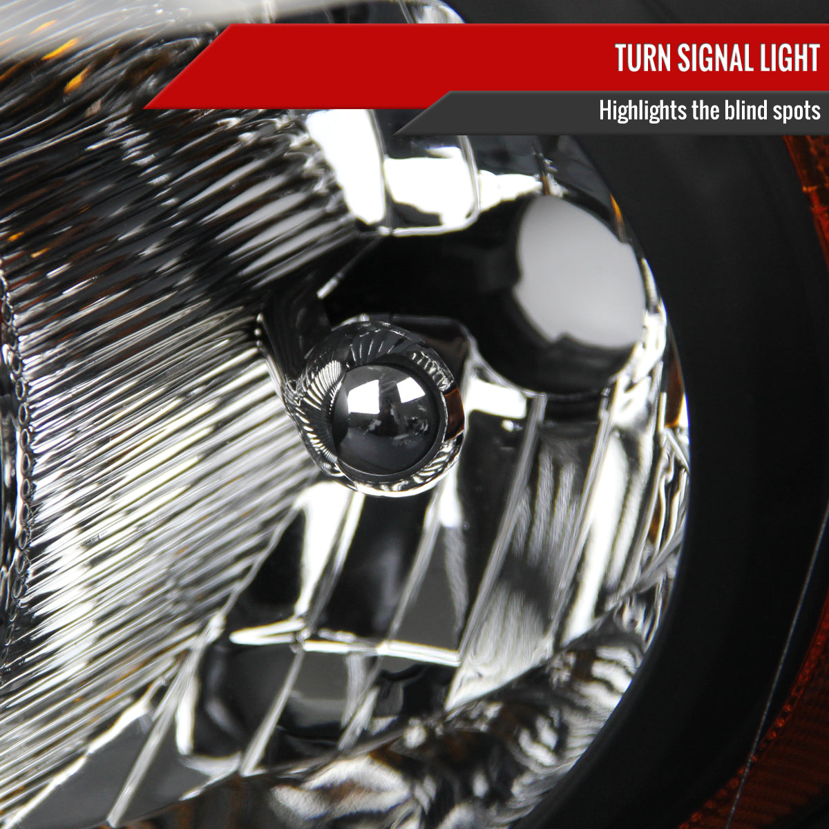 2006-2008 Dodge RAM 1500/ 2006-2009 RAM 2500 3500 Retro Style Projector Headlights (Matte Black Housing/Clear Lens)