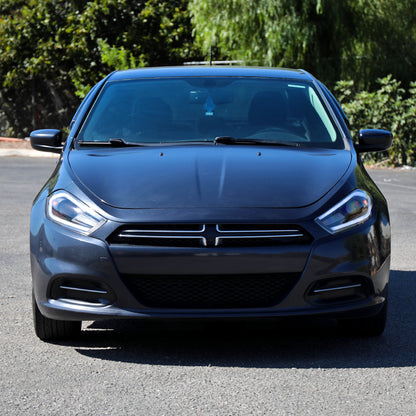 2013-2016 Dodge Dart Switchback Sequential Animated LED Bar Projector Headlights (Matte Black Housing/Clear Lens)