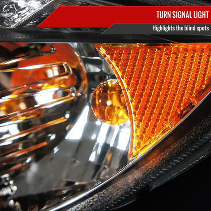 2004-2013 BMW E81 E82 E87 E88 Dual Halo Projector Headlights w/ LED Light Strip (Matte Black Housing/Clear Lens)