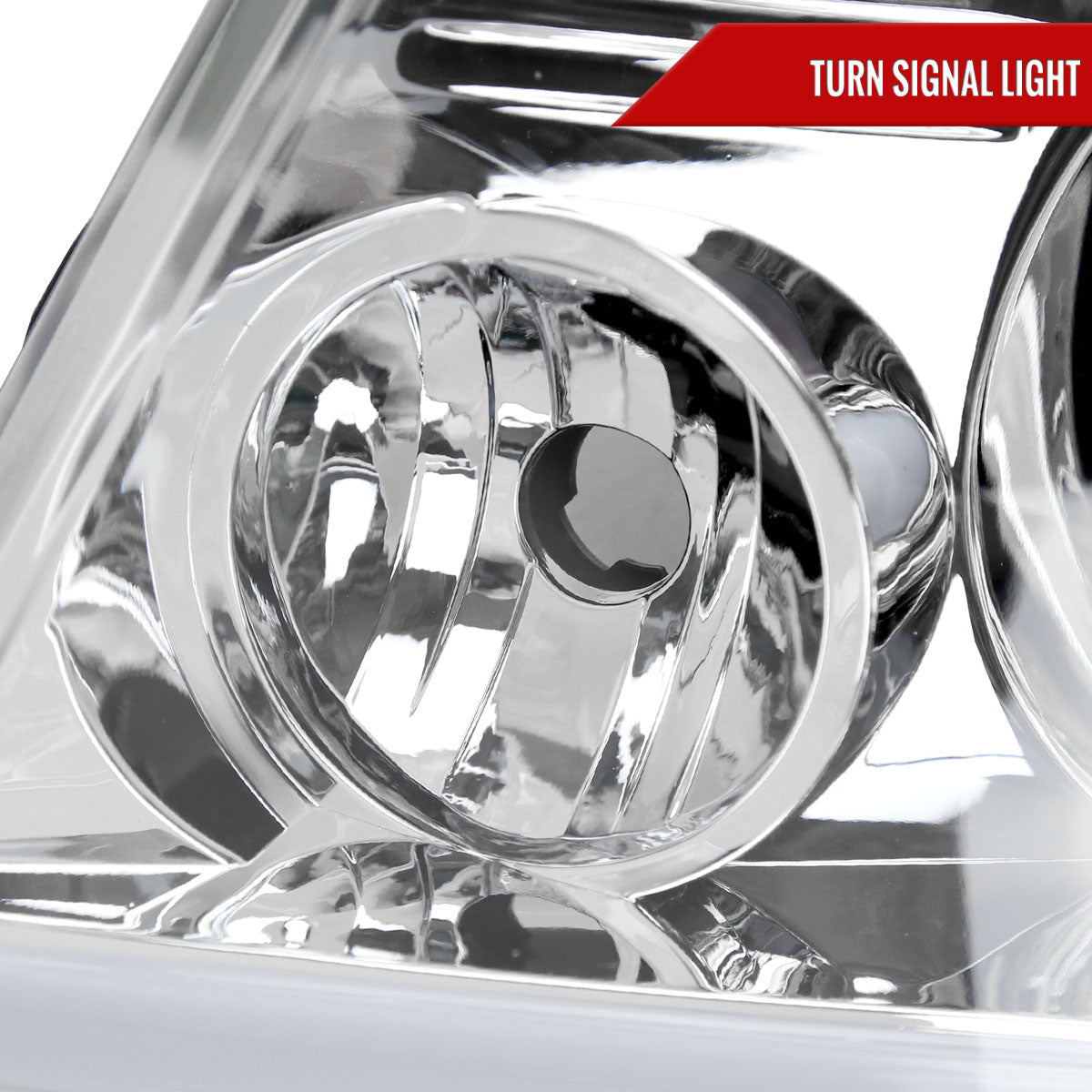 2004-2008 Ford F-150/ 2006-2008 Lincoln Mark LT Projector Style Headlights w/ LED Bar (Chrome Housing/Clear Lens)