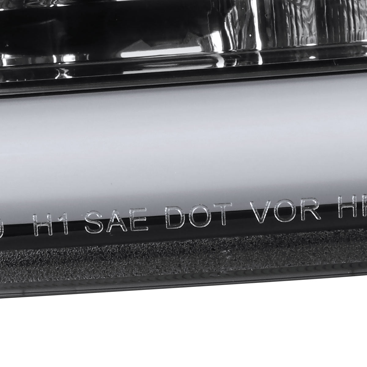 2004-2008 Ford F-150/ 2006-2008 Lincoln Mark LT LED C-Bar Projector Headlights (Jet Black Housing/Clear Lens)