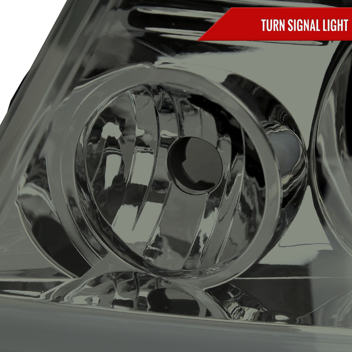 2004-2008 Ford F-150/ 2006-2008 Lincoln Mark LT Projector Style Headlights w/ LED Bar (Chrome Housing/Smoked Lens)