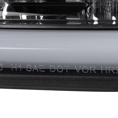 2004-2008 Ford F-150/ 2006-2008 Lincoln Mark LT LED C-Bar Projector Headlights (Matte Black Housing/Clear Lens)