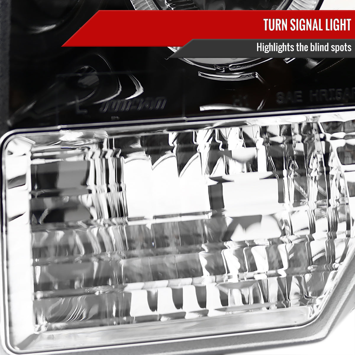 2009-2014 Ford F-150 Dual Halo Projector Headlights (Jet Black Housing/Clear Lens)