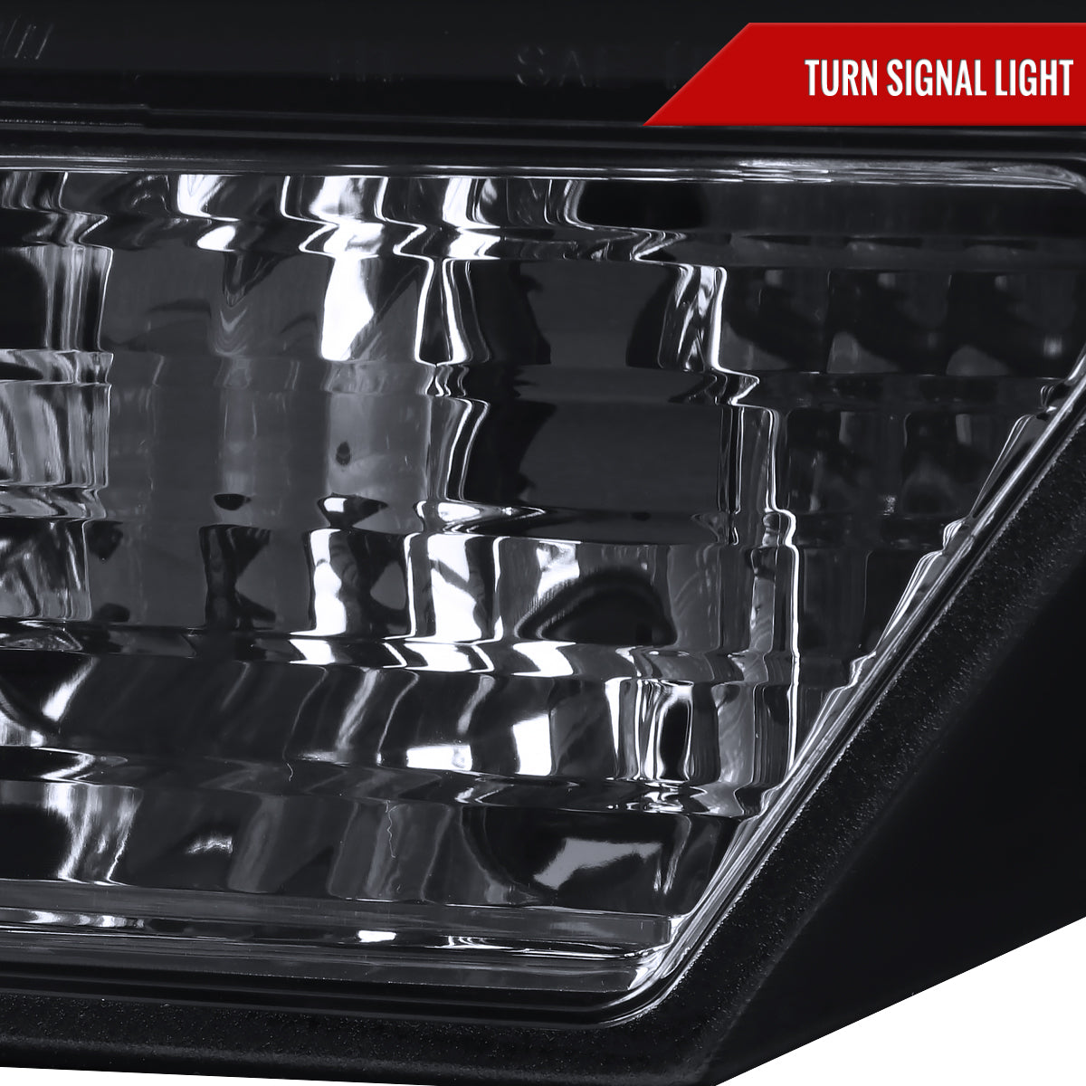 2009-2014 Ford F-150 LED C-Bar Projector Headlights (Glossy Black Housing/Smoked Lens)
