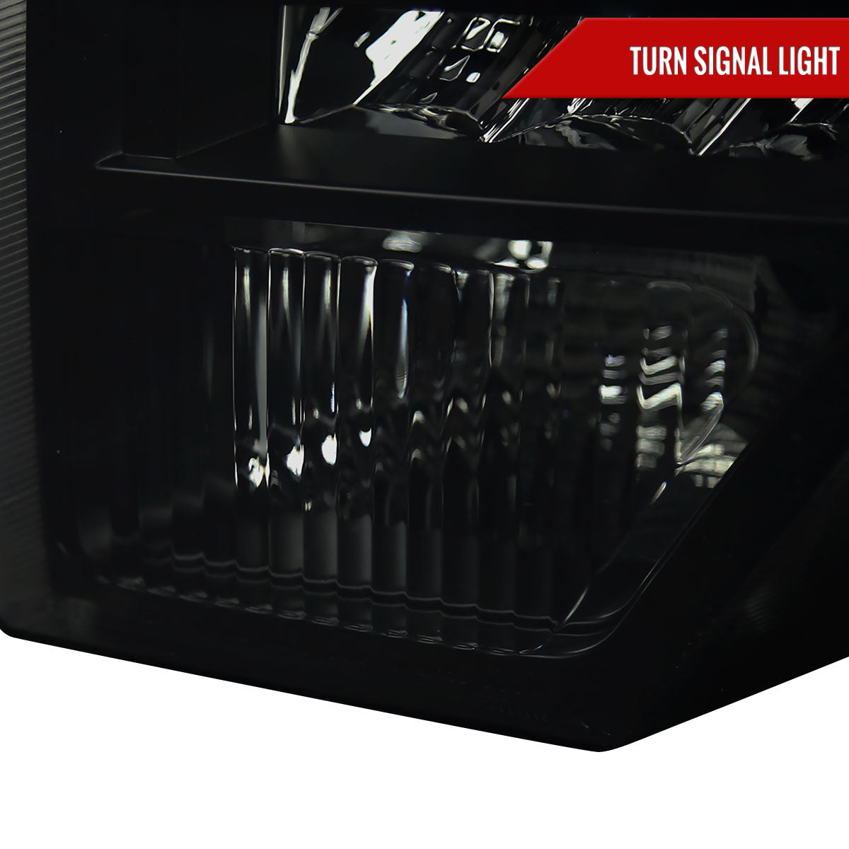 2009-2014 Ford F-150 Projector Headlights w/ LED Light Strip (Black Housing/Smoked Lens)