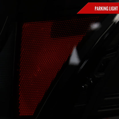 2009-2014 Ford F-150 Projector Headlights w/ LED Light Strip (Black Housing/Smoked Lens)