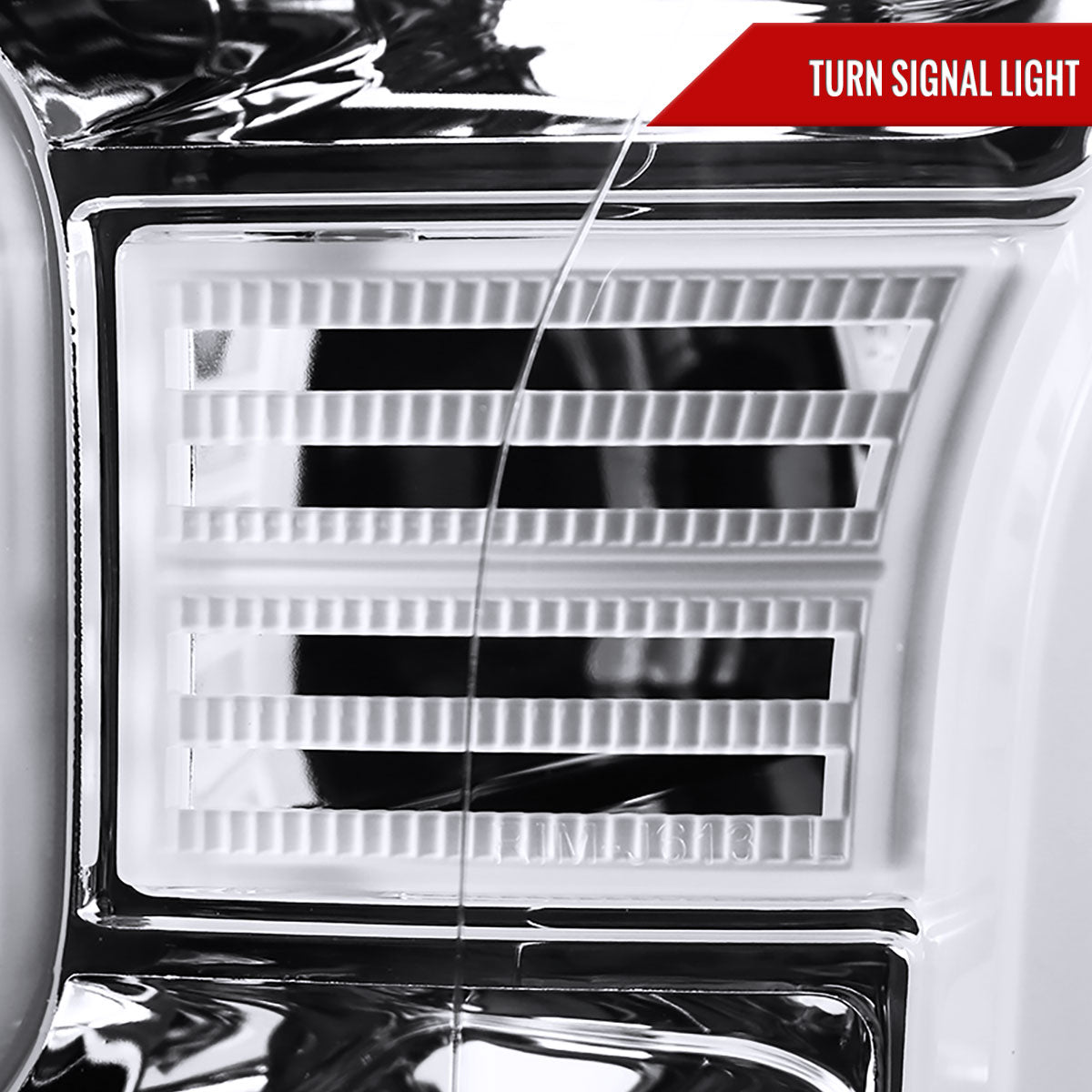 2015-2017 Ford F-150 LED Bar Projector Headlights (Chrome Housing/Clear Lens)