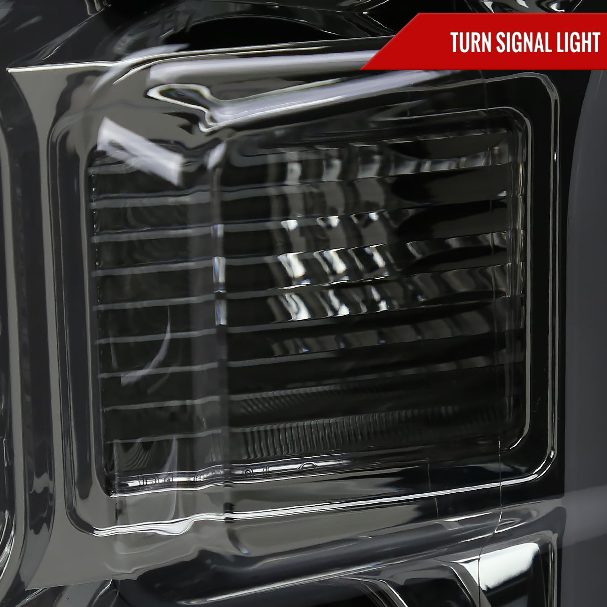 2015-2017 Ford F-150 LED Bar Projector Headlights (Chrome Housing / Smoked Lens)