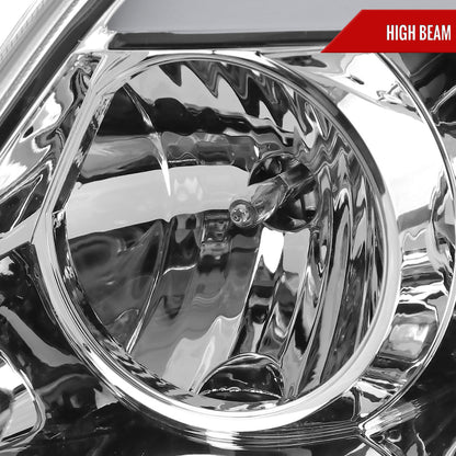 1997-2004 Ford F-150 / 1997-2002 Expedition LED C-Bar Projector Headlights (Chrome Housing/Clear Lens)
