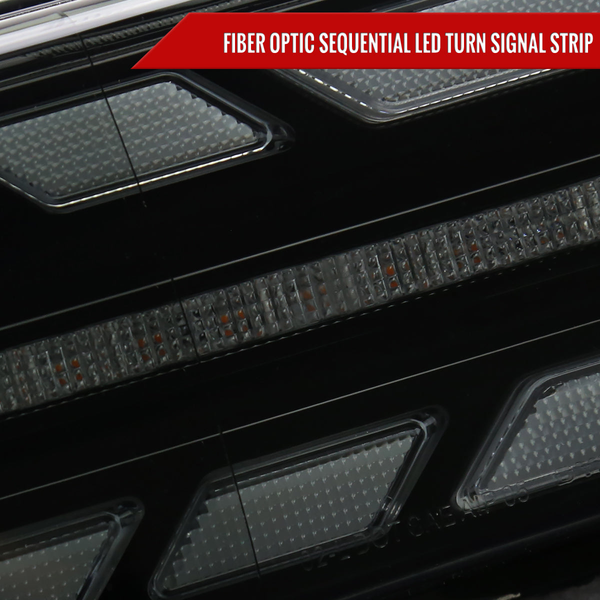2007-2014 Toyota FJ Cruiser Switchback Sequential Turn Signal Animated LED Bar Projector Headlights (Matte Black Housing/Smoked Lens)