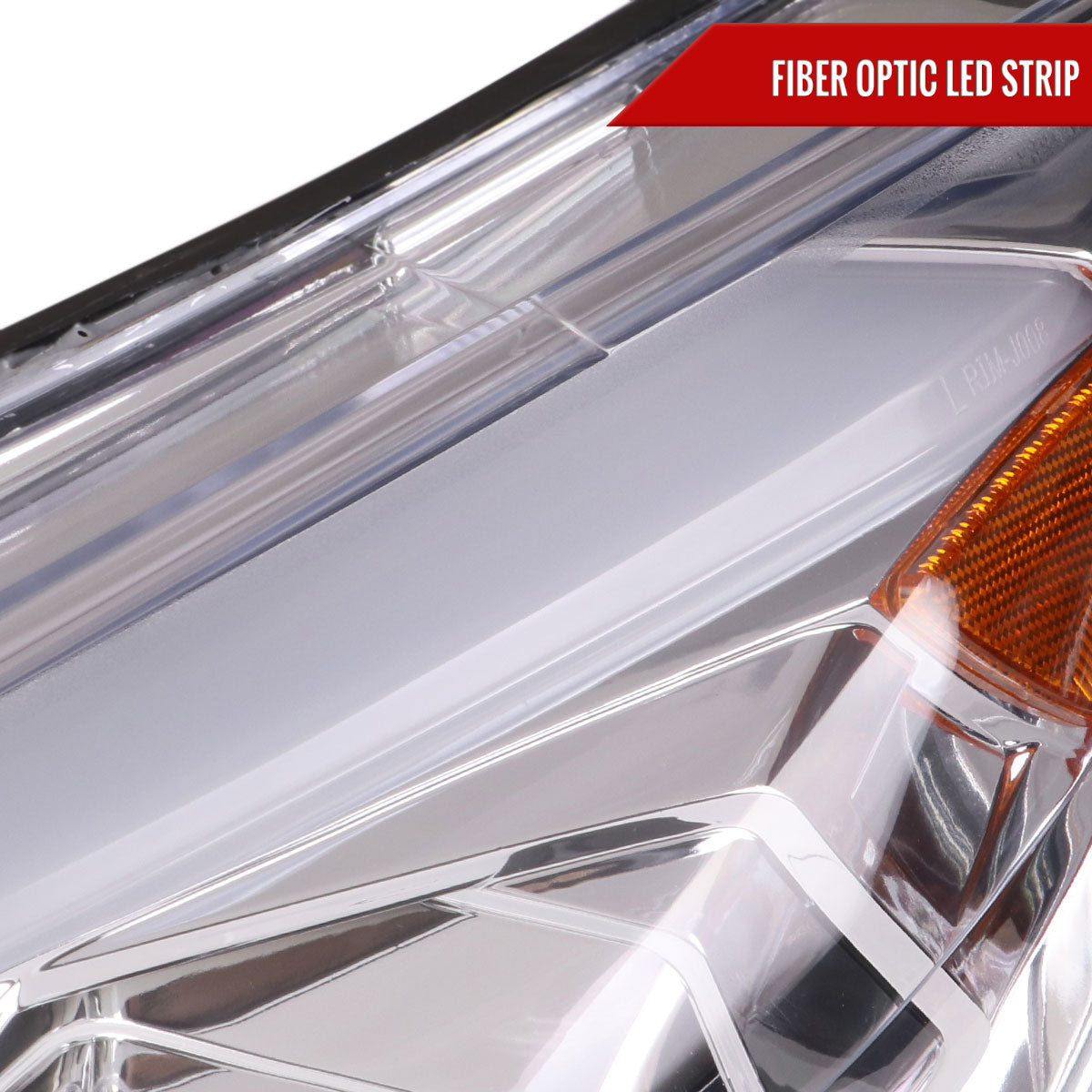 2015-2018 Ford Focus LED Sequential Signal Projector Headlights (Chrome Housing/Clear Lens)