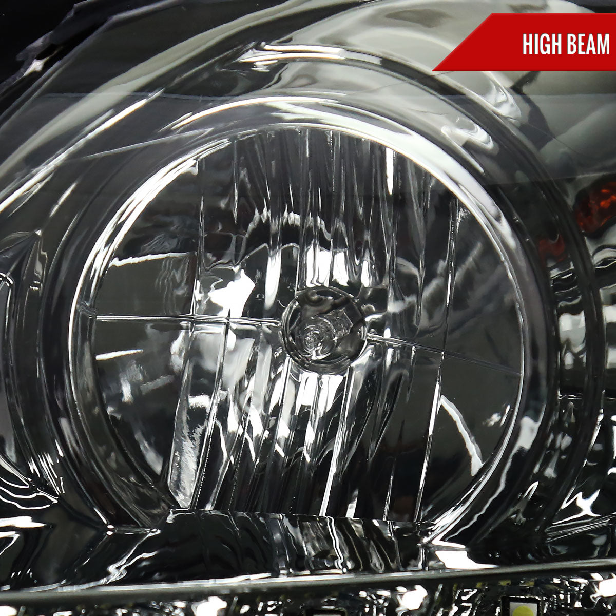 2005-2010 Pontiac G6 Projector Headlights w/ LED Light Strip (Chrome Housing/Smoked Lens)