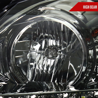 2005-2010 Pontiac G6 Projector Headlights w/ LED Light Strip (Chrome Housing/Smoked Lens)