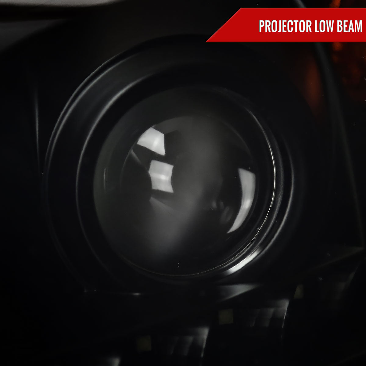 2005-2010 Pontiac G6 Projector Headlights w/ LED Light Strip (Black Housing/Smoked Lens)