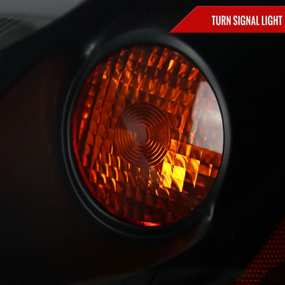 2005-2010 Pontiac G6 Projector Headlights w/ LED Light Strip (Black Housing/Smoked Lens)