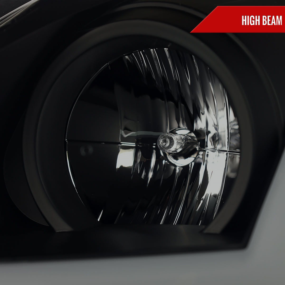 2005-2010 Pontiac G6 Projector Headlights w/ LED Light Strip Sequential Switchback(Black Housing / Smoked Lens)