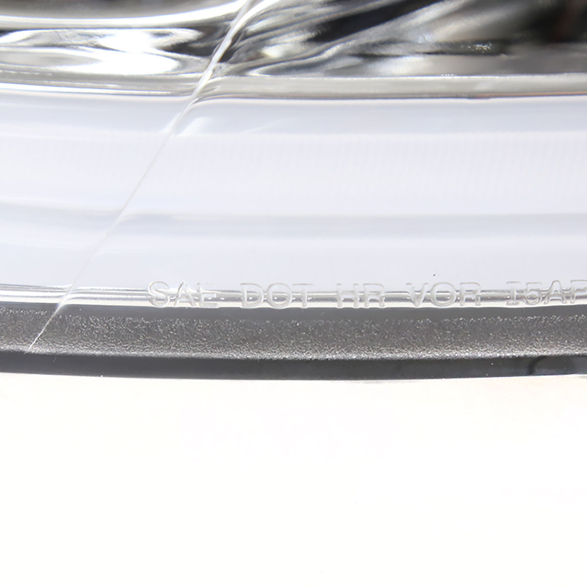 2011-2013 Hyundai Elantra LED Bar Projector Headlights (Chrome Housing/Clear Lens)