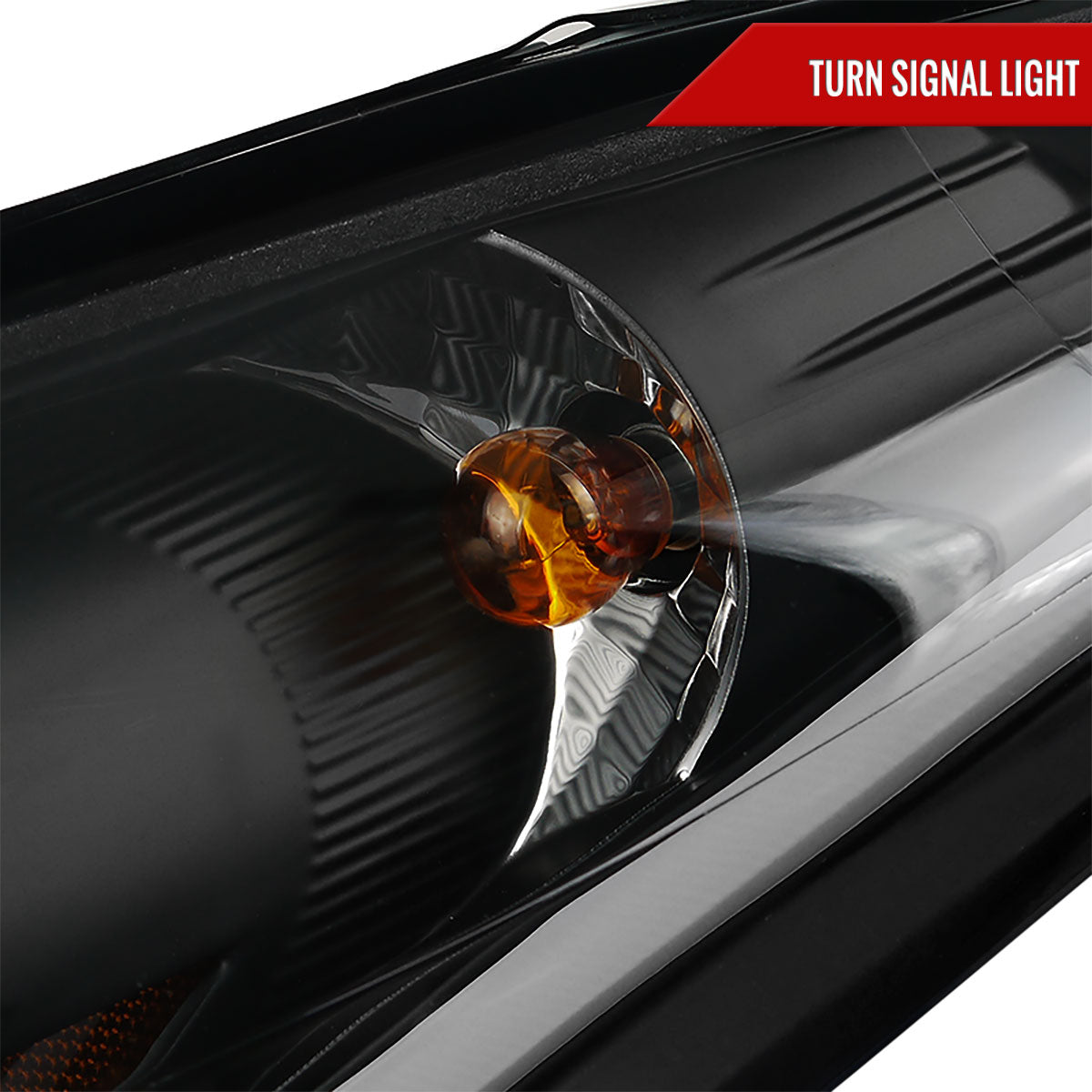 2011-2013 Hyundai Elantra LED Bar Projector Headlights (Matte Black Housing/Clear Lens)