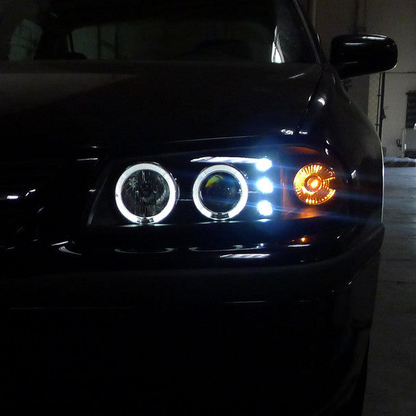 Spec-D 00-05 Chevy Impala Halo Projector Headlights Black